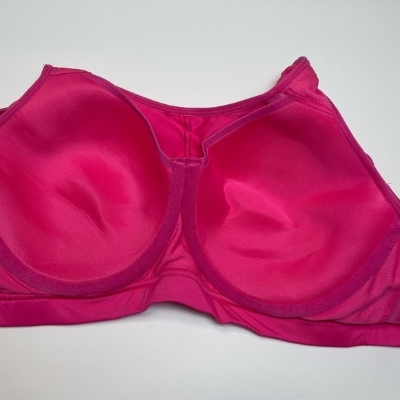 High impact sports bra Pink Active 36B AMBRIELLE Running Workout Underwire - Picture 4 of 8